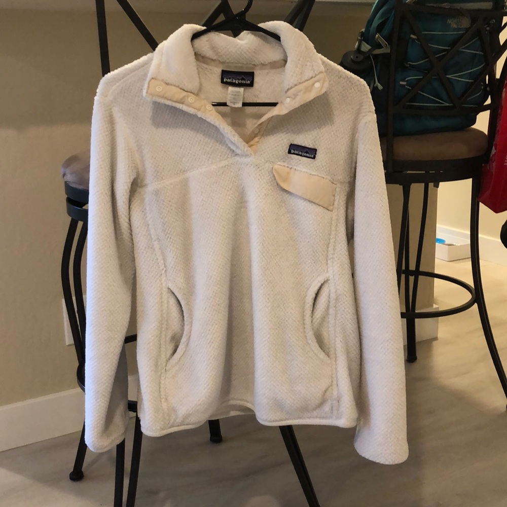 White Patagonia Sweater